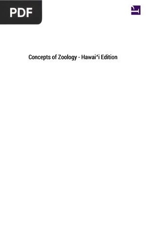 Concepts of Zoology - Hawai Edition