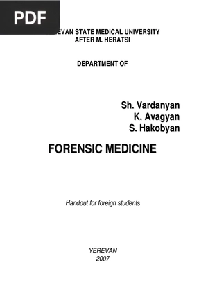 Forensic Medicine