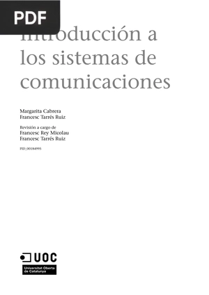 Introducción a los Sistemas de Comunicaciones