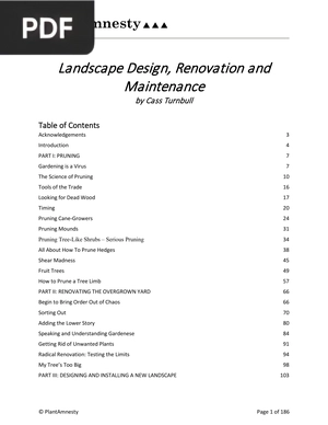 Landscape Design, Renovation and Maintenance