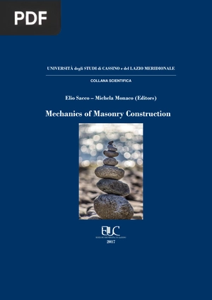 Mechanics of Masonry Construction Elio Sacco