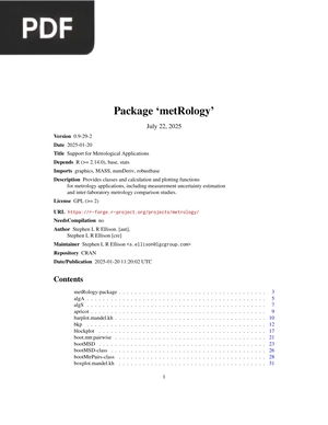 Package Metrology