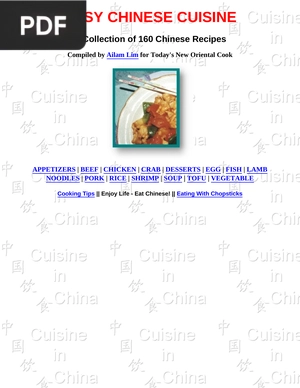 Easy Chinese Cuisine