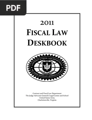 Fiscal Law Deskbook