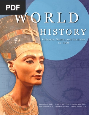 World History. Cultures, States, and Societies to 1500