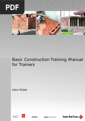 Basic  Construction Training  Manual for Trainers