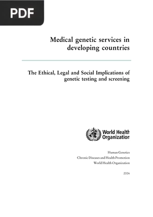 Medical Genetic Services in Developing Countries