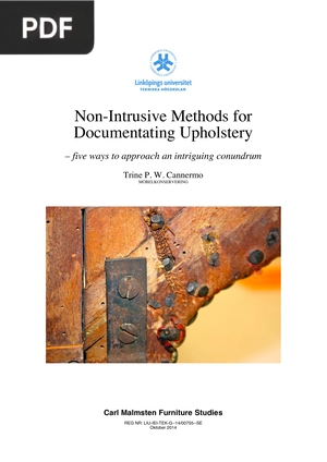 Non-Intrusive Methods for Documentating Upholstery
