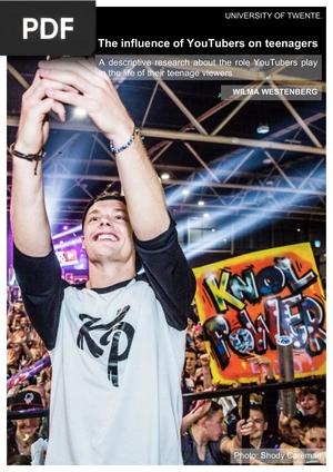 The influence of YouTubers on teenagers