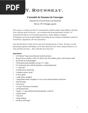 Cassoulet