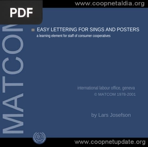 Easy lettering for sings and posters