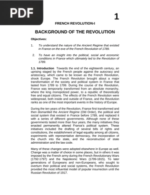 French Revolution