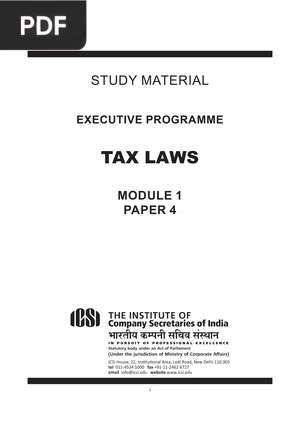 Tax Law