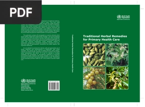 Traditional Herbal Remedies  for Primary Health Care