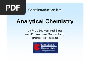 Analytical Chemistry (Presentation)