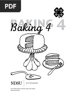 Baking 4. Cakes, Pies and Pastries