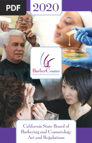 Barbering and Cosmetology Act and Barbering and Cosmetology Regulations