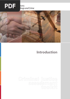 Criminal Justice Assessment Toolkit