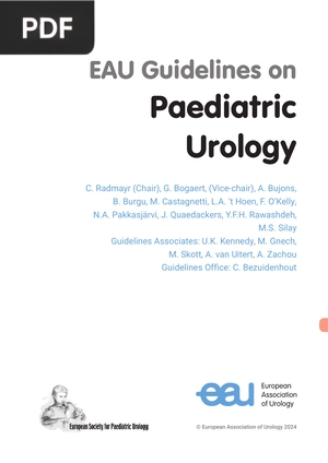 EAU Guidelines on Paediatric Urology