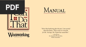 I can do that. Manual