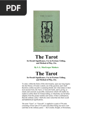 The tarot