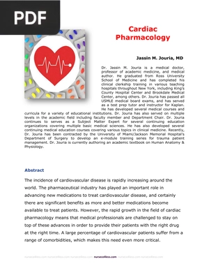 Cardiac Pharmacology