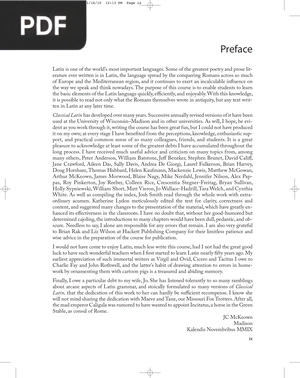 Classical Latin