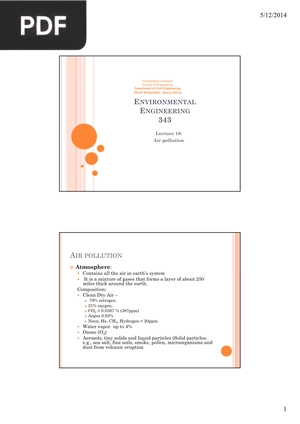 Environmental Engineering (Presentation)