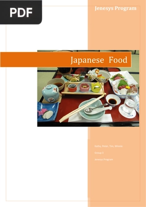 Japanese food