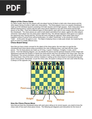 Rules for Chess