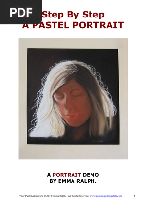 Step by Step a Pastel Portrait