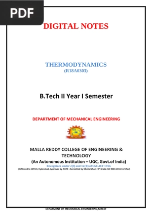 Thermodynamics