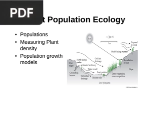 Plant Population Ecology (Presentation)