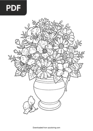 Flower Coloring Page