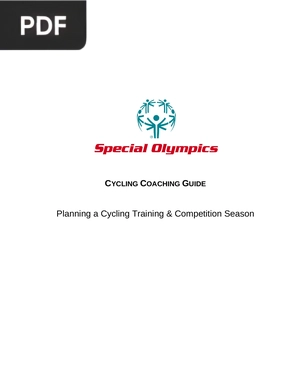 Planning a Cycling Training & Competition Season