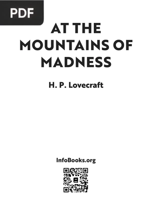 At the Mountains of Madness