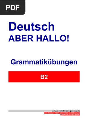 Deutsch ABER HALLO! B2