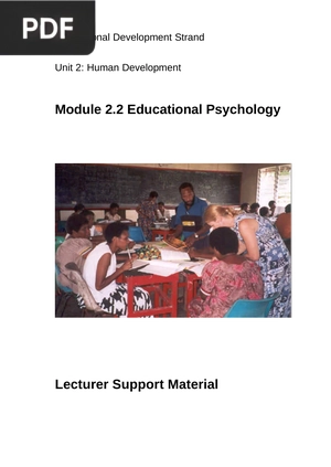 Module 2.2 Educational Psychology