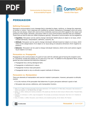 Persuasion (Article)