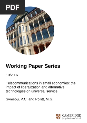 Telecommunications in small economies