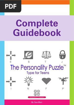 The personality puzzle type for teens - guidebook