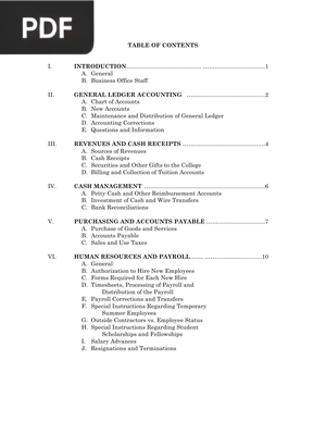 Accounting and Business Policies and Procedures Manual