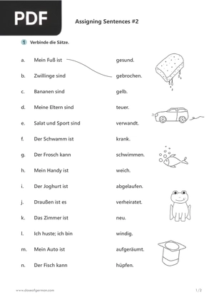 Assigning Sentences #2 (Article)