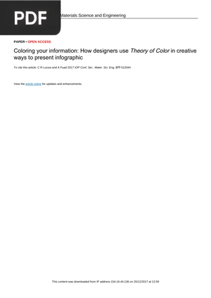 Coloring your information (Article)