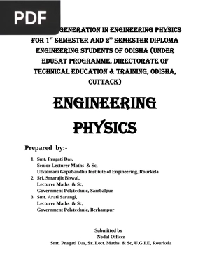 Engineering physics