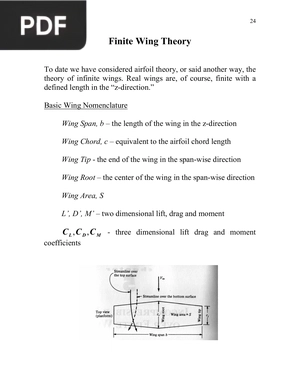 Finite Wing Theory