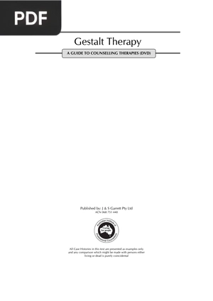 Gestalt Therapy (Article)