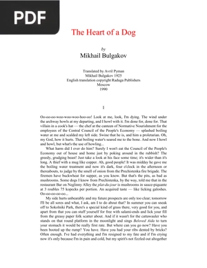 Heart of a Dog
