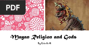 Mayan Religion and Gods (Presentation)