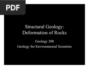 Structural Geology Deformation of Rocks (Presentation)